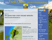 Tablet Screenshot of freshchain.nl